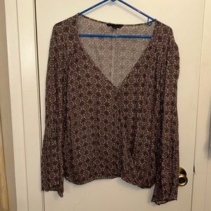 Floral patterned blouse